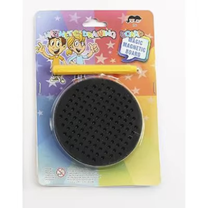 Montessori Magnetic Drawing Board with Stylus – STEM Fine-Motor Pixel Art Pad for Toddlers & Kids
